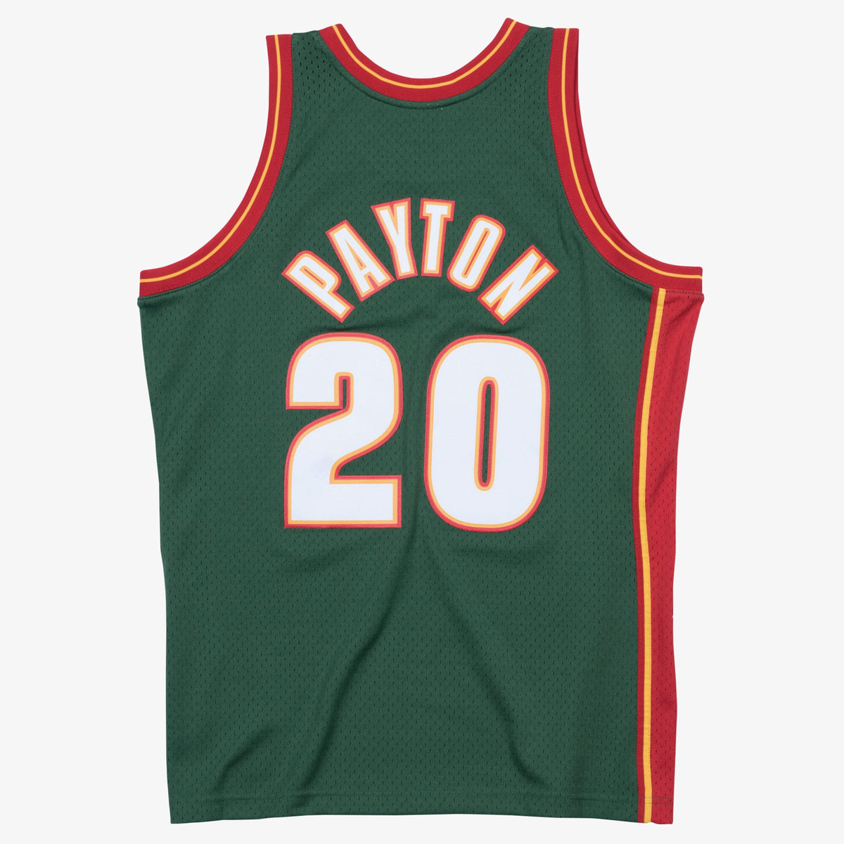 Gary Payton Seattle Supersonics 1995-96 Swingman Road Jersey product image 3, provided for visual reference and product