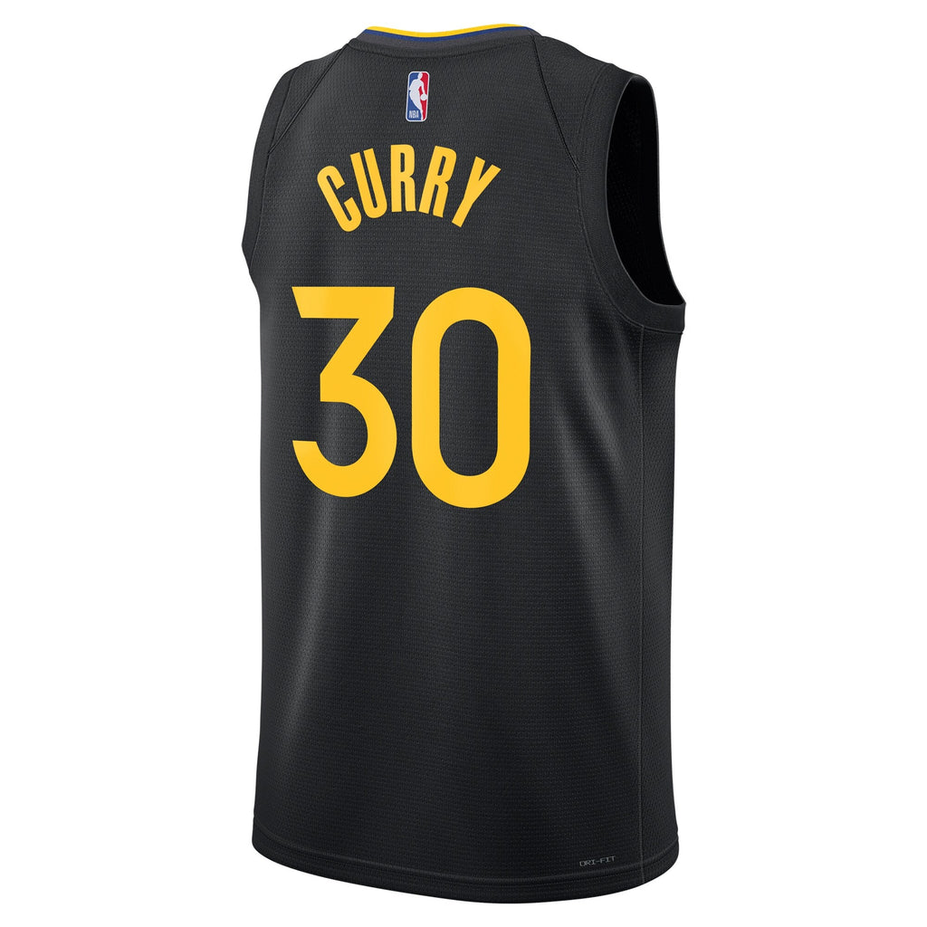 Stephen Curry Golden State Warriors 2024/25 Statement Edition Swingman Jersey - Black - Unisex product image 4, provided for