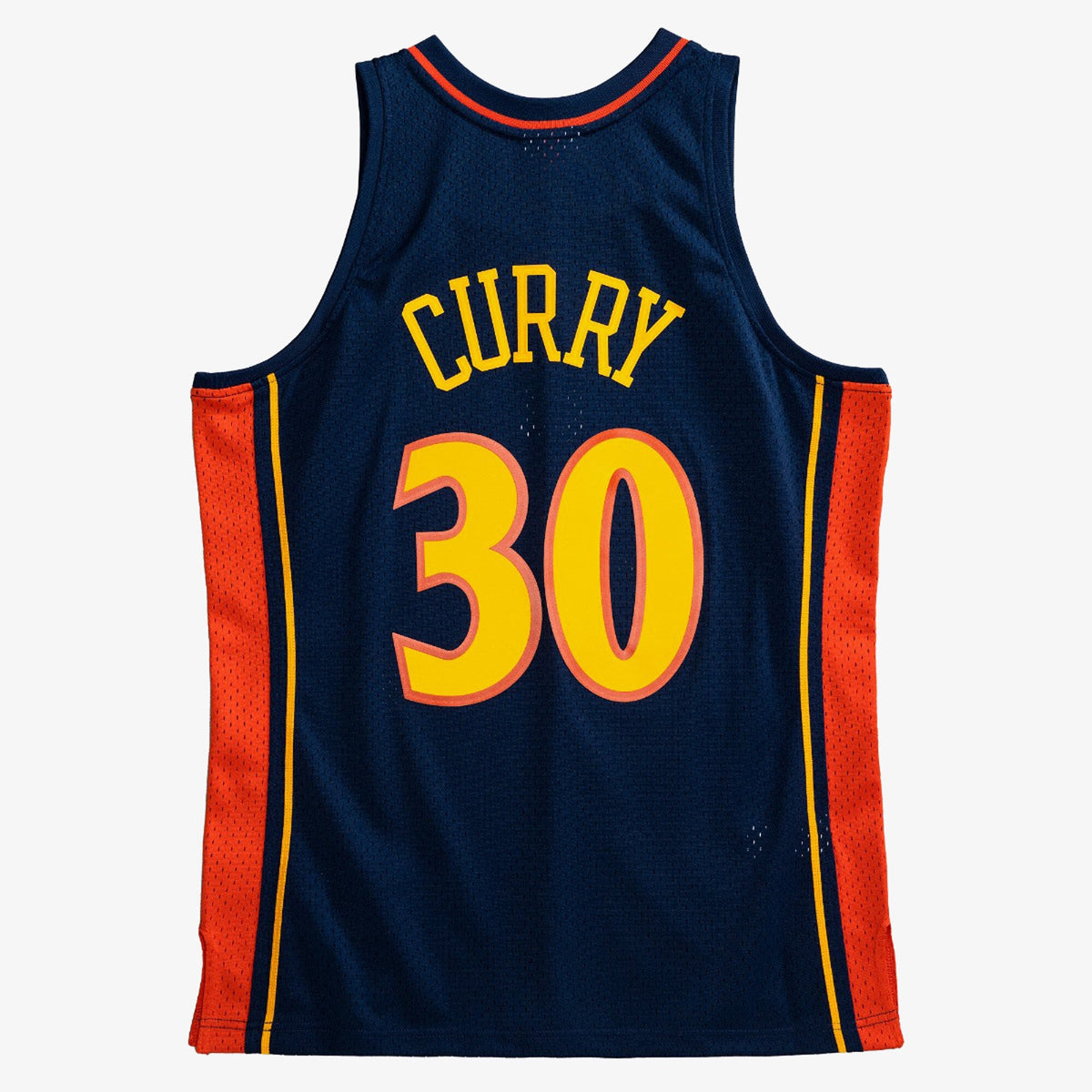 Stephen Curry Golden State Warriors 2009-10 Swingman Road Jersey product image 3, provided for visual reference and product