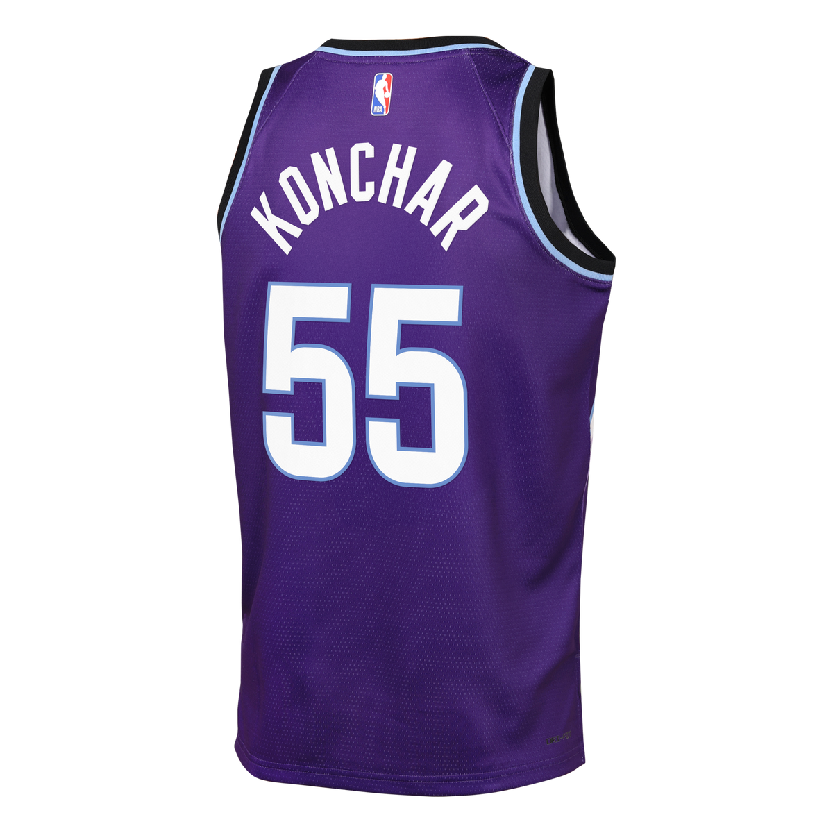 John Konchar Utah Jazz Icon Edition Replica Swingman Jersey - Purple - Youth product image 4, provided for visual reference
