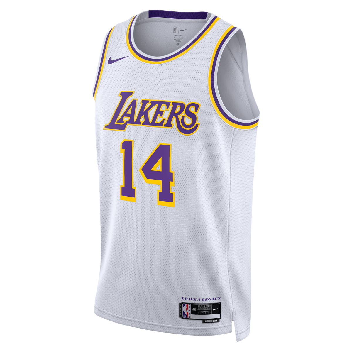 Walker Kessler Los Angeles Lakers Association Edition Swingman Jersey - White - Unisex product image 3, provided for visual