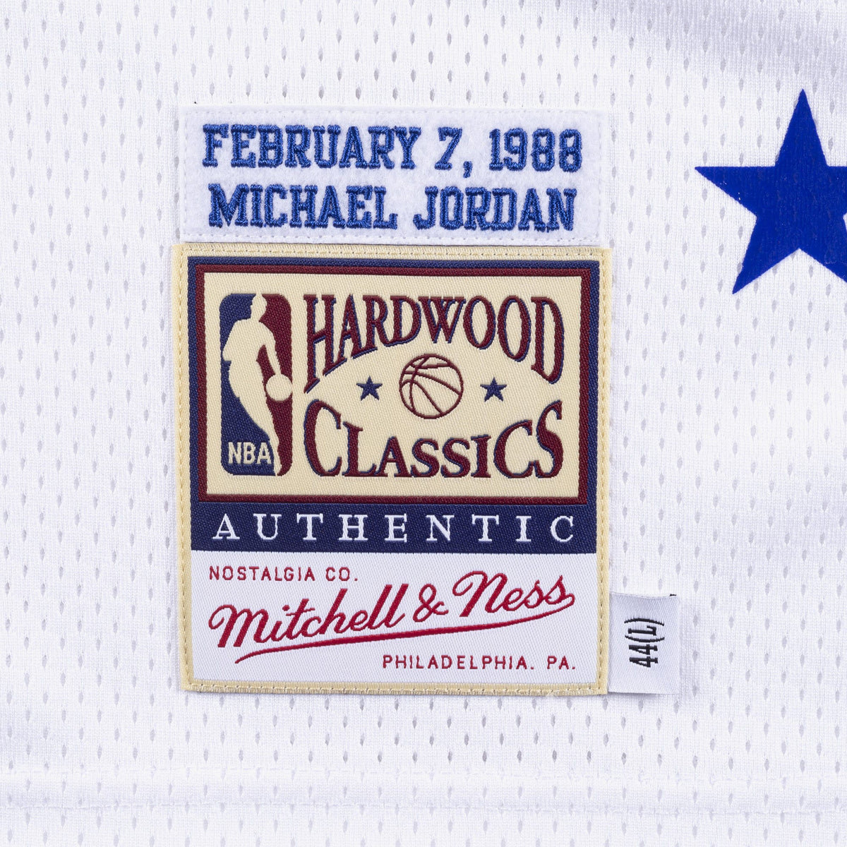 Michael Jordan Chicago Bulls 1993 All-Star East Authentic Jersey product image 16, provided for visual reference and product