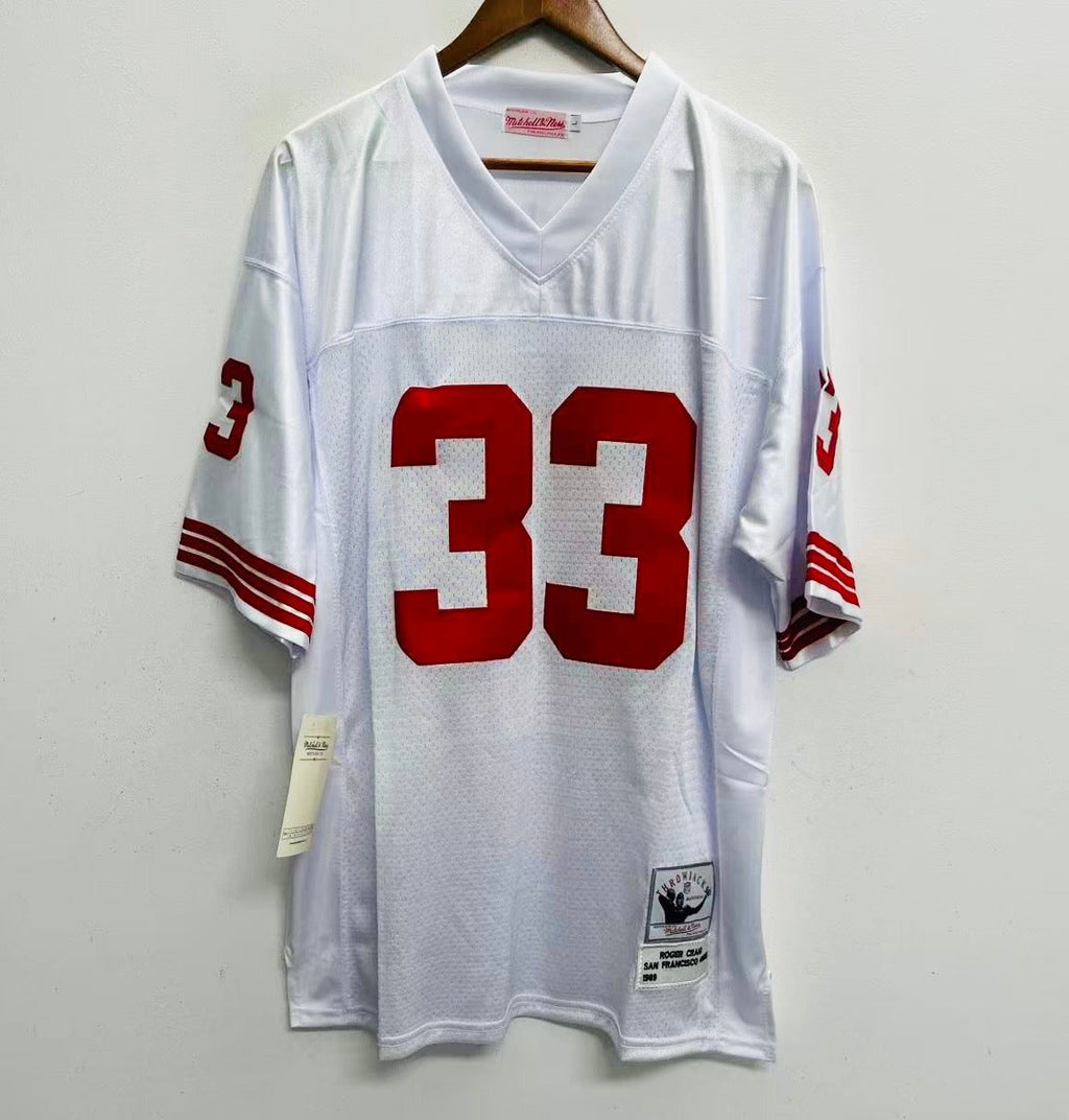 Roger Craig San Francisco 49ers Jersey White Mitchell & Ness product image 3