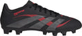Adidas Predator Club Fg/Mg Cleats - Black/Red product image 1, provided for visual reference and product detail review