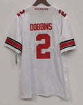 J. K. Dobbins Ohio State Buckeyes Jersey White product image 1