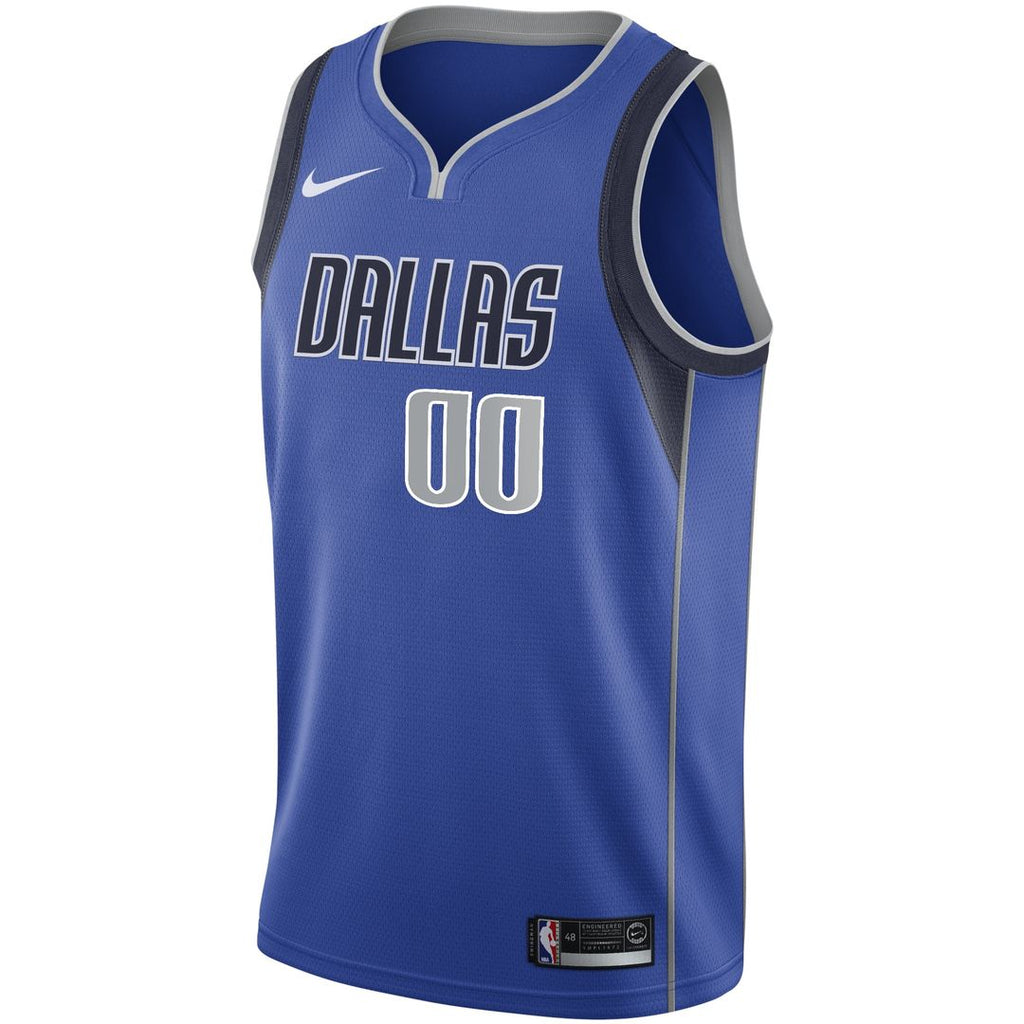 Dallas Mavericks Nike Swingman Custom Jersey Blue - Icon product image 2