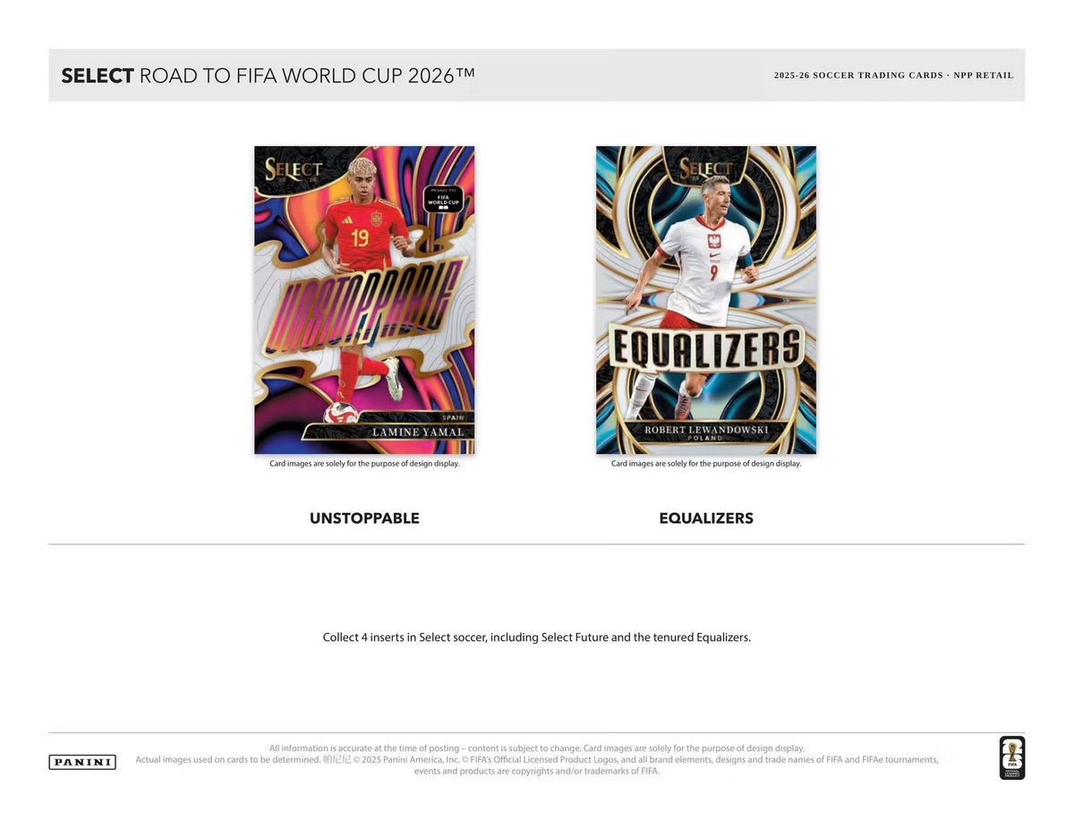 2026 Panini Select Road To Fifa World Cup Blaster Box product image 3, provided for visual reference and product detail