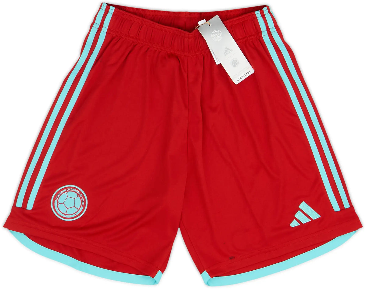 2022-2023 adidas COLOMBIA AWAY AUTHENTIC SHORTS product image 1, provided for visual reference and product detail review