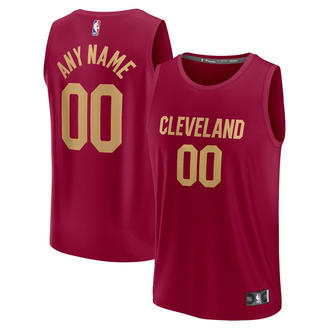 Cleveland Cavaliers Fanatics Youth Fast Break Custom Jersey product image 1