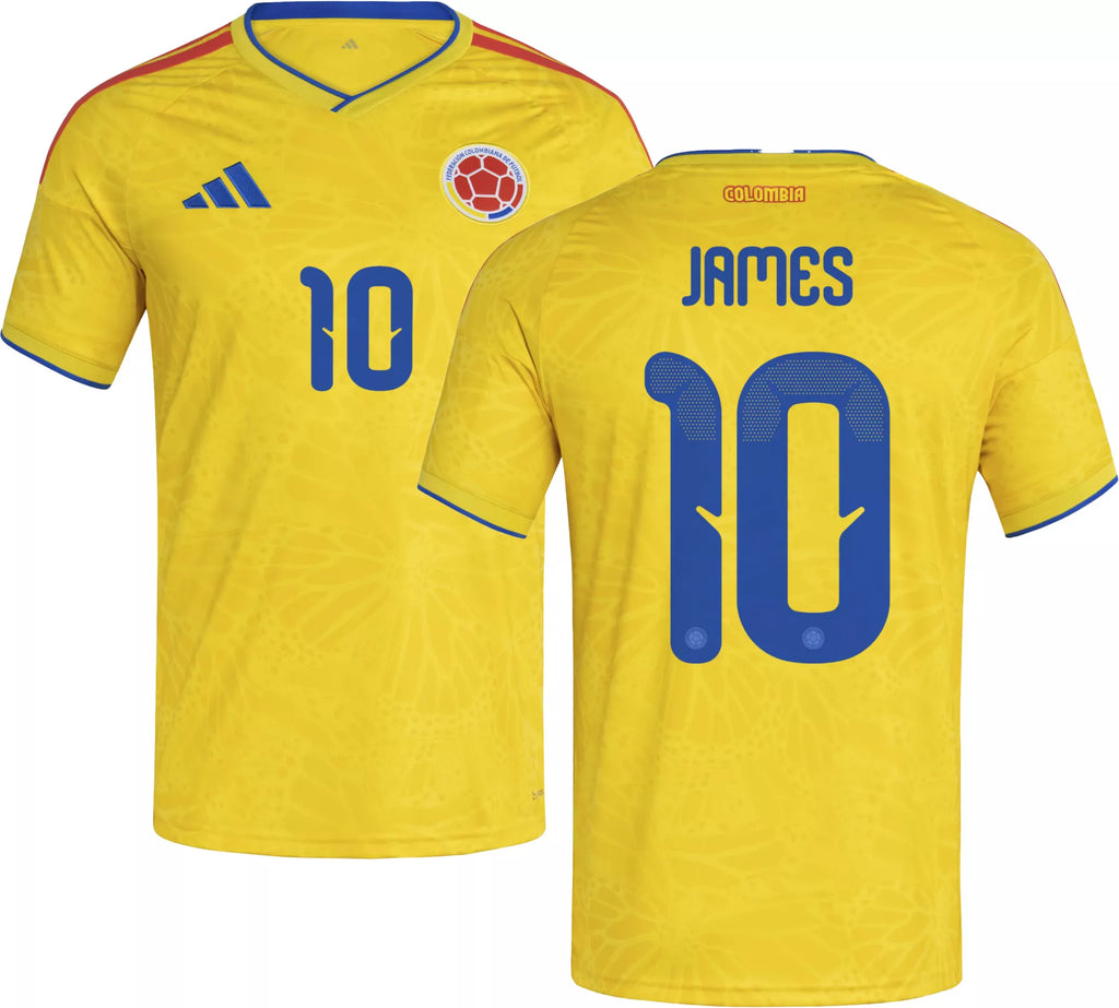 2026 adidas COLOMBIA HOME JAMES JERSEY product image 2, provided for visual reference and product detail review
