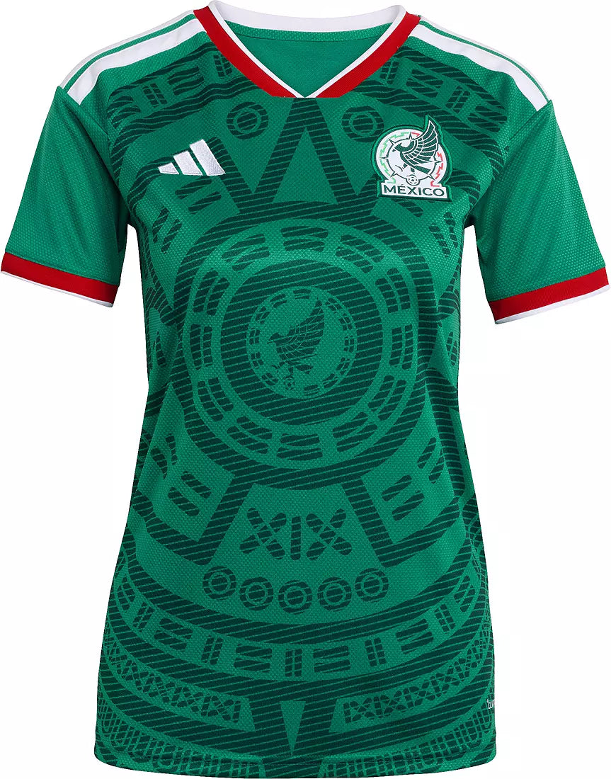 Adidas Women Replica Mexico Home Stadium Jersey 2026 product image 1, provided for visual reference and product detail review