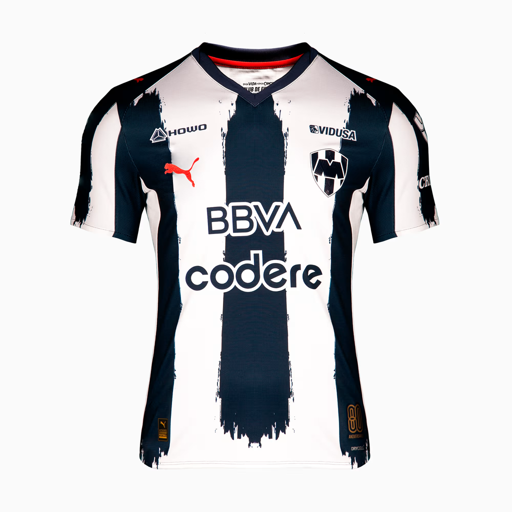 Puma C.F. Monterrey Home Stadium Replica Jersey 25/26 product image 1, provided for visual reference and product detail