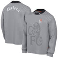 25/26 NIKE CHELSEA AUTHENTIC LONG SLEEVE GOALKEEPER JERSEY - Gray product image 1, provided for visual reference and product