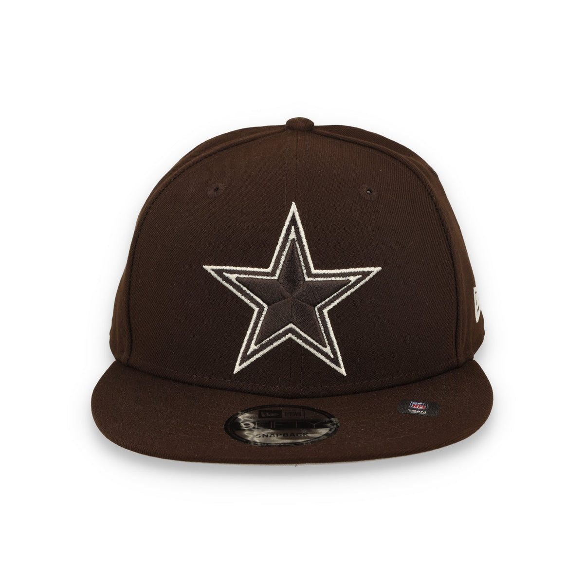 Dallas Cowboys New Era 9FIFTY Snapback Hat - Burnt Wood product image 1, provided for visual reference and product detail