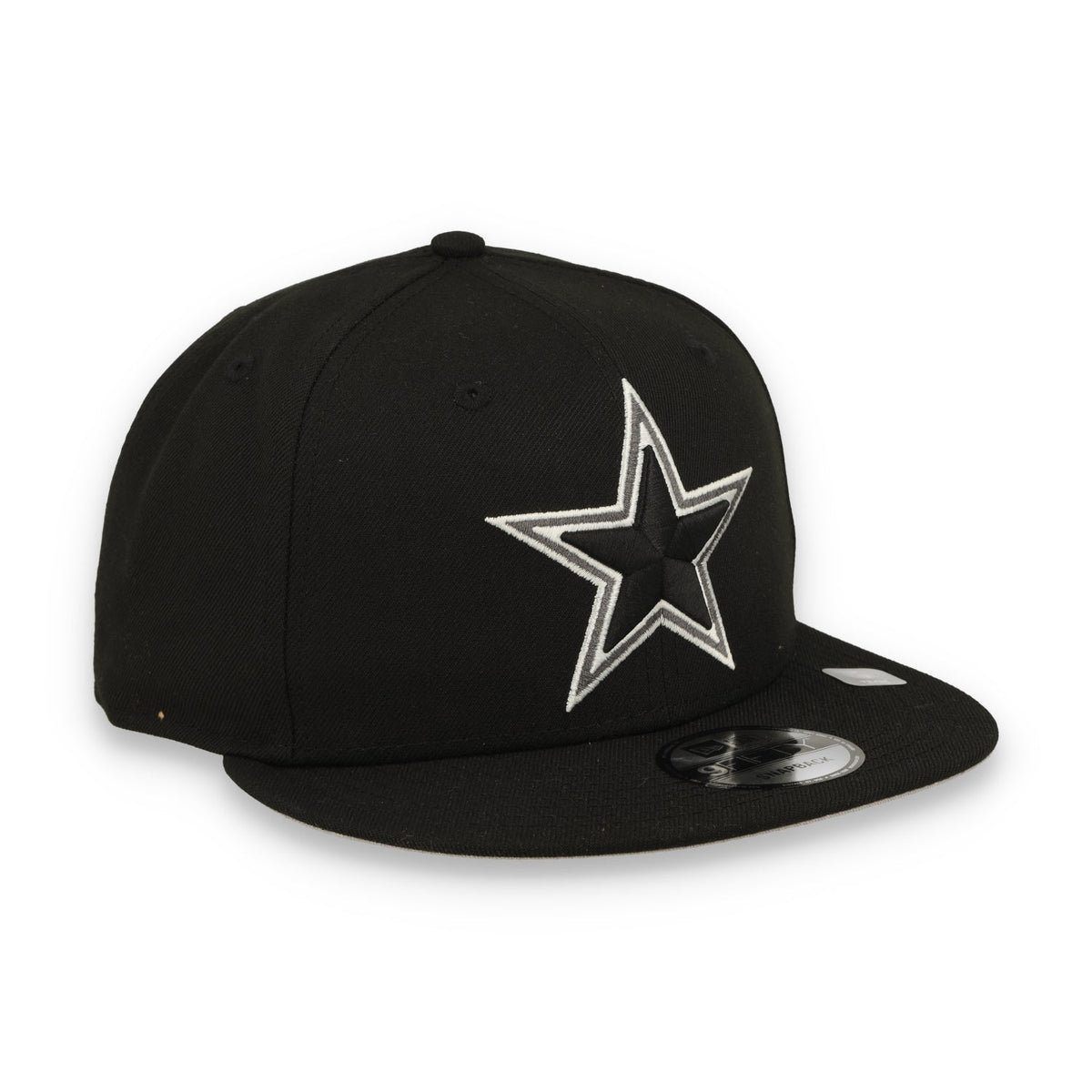 Dallas Cowboys New Era 9FIFTY Snapback Hat - Black product image 3, provided for visual reference and product detail review