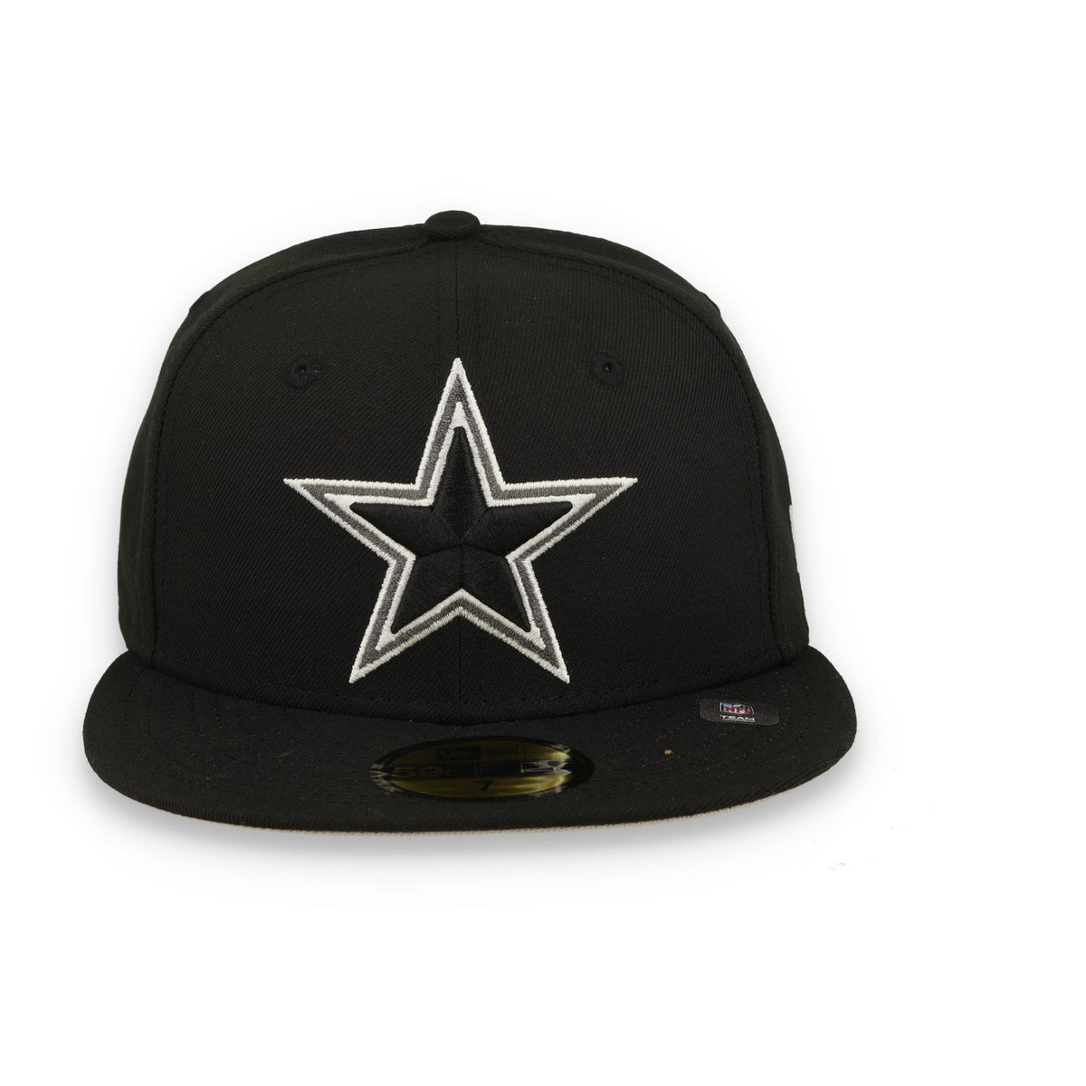 Dallas Cowboys New Era 59FIFTY Fitted Hat - Black product image 1, provided for visual reference and product detail review
