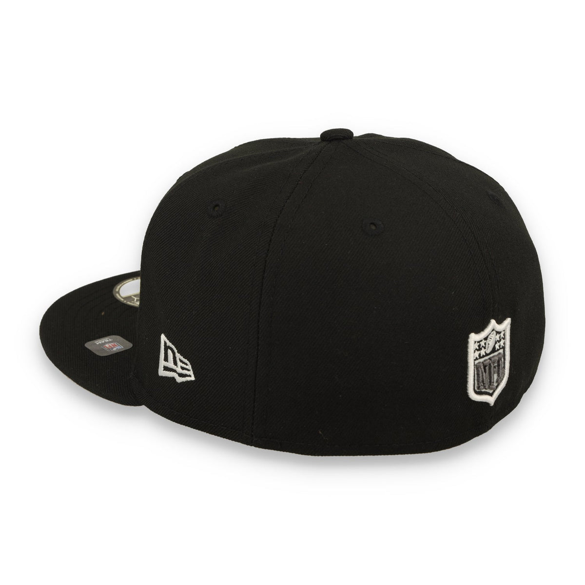 Dallas Cowboys New Era 59FIFTY Fitted Hat - Black product image 6, provided for visual reference and product detail review