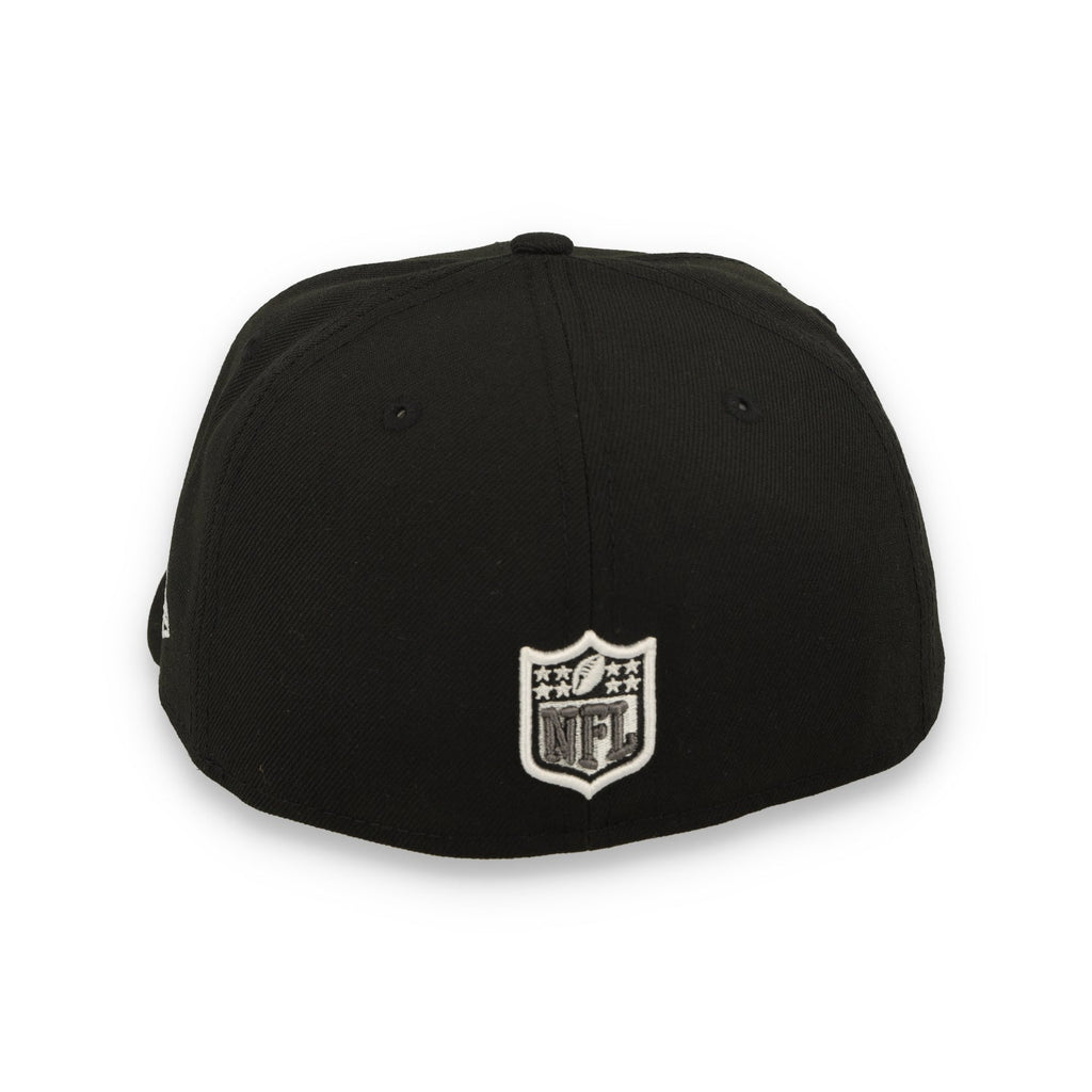 Dallas Cowboys New Era 59FIFTY Fitted Hat - Black product image 9, provided for visual reference and product detail review