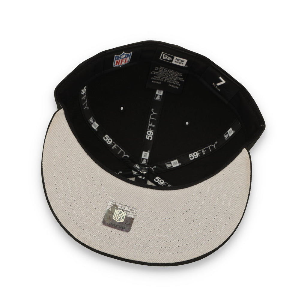 Dallas Cowboys New Era 59FIFTY Fitted Hat - Black product image 8, provided for visual reference and product detail review