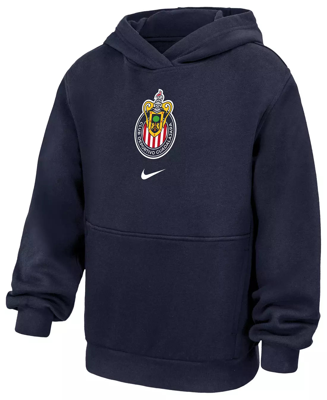 NIKE YOUTH CHIVAS Hoodie - NAVY product image 1, provided for visual reference and product detail review