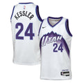 Walker Kessler Utah Jazz Association Edition Replica Swingman Jersey - White - Youth product image 1, provided for visual