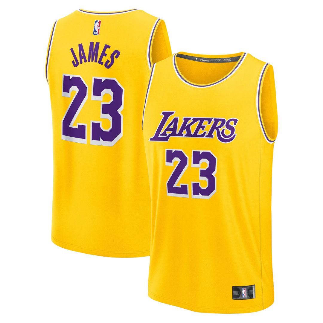 Los Angeles Lakers LeBron James Fanatics Youth Fast Break product image 1
