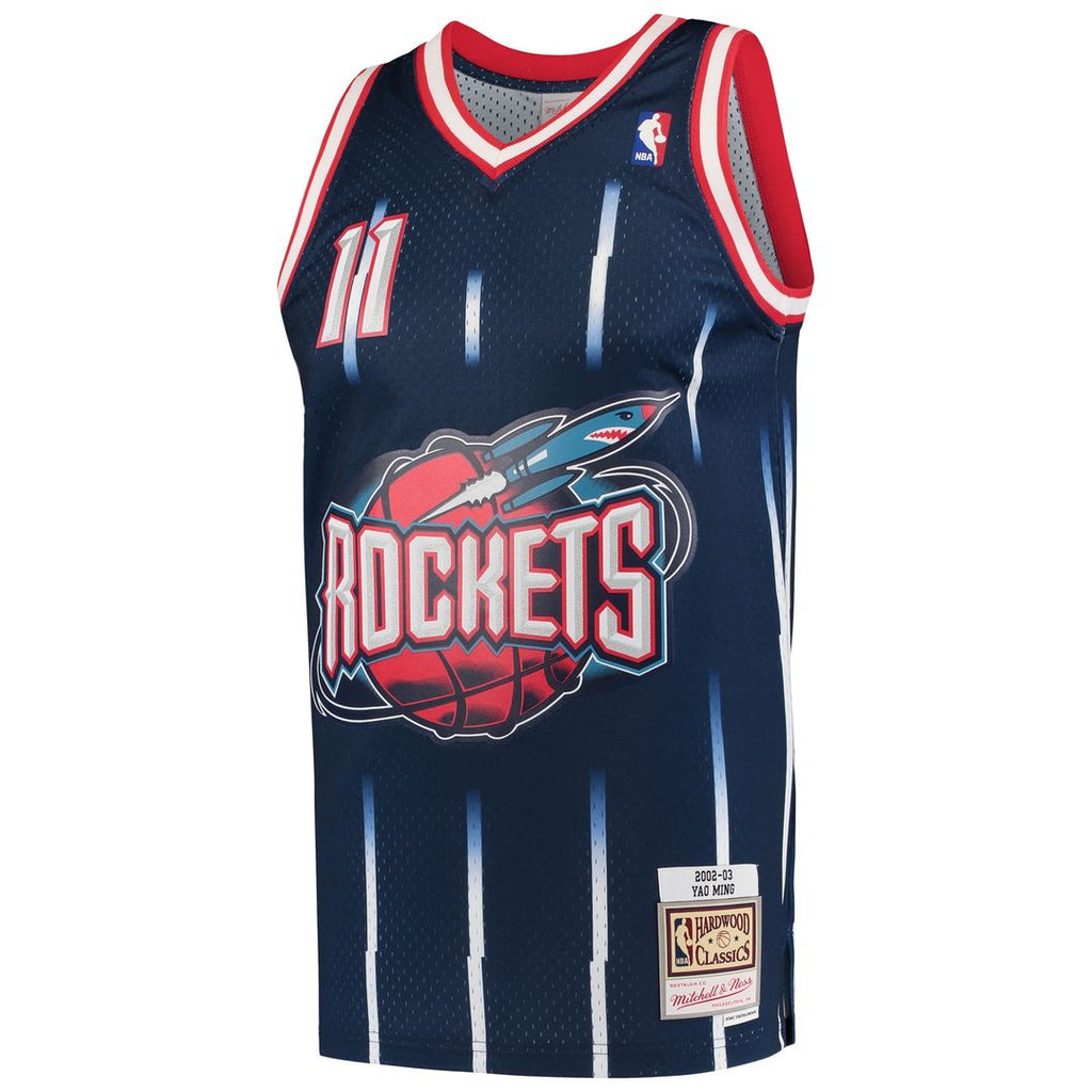 Houston Rockets Yao Ming Mitchell & Ness 2002/03 Hardwood product image 2