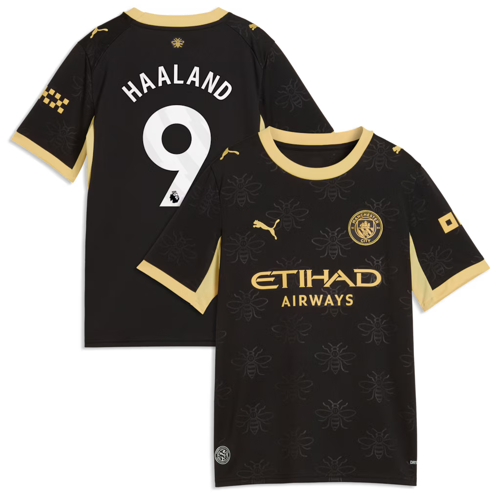 26/27 Manchester City Away Haaland Jersey product image 1, provided for visual reference and product detail review