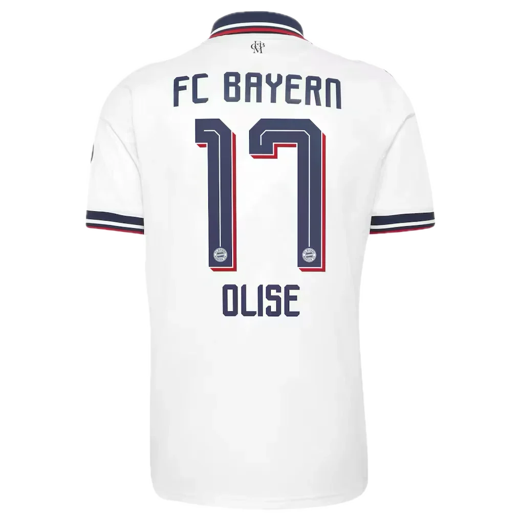 26/27 Bayern Munich Away Olise Jersey product image 1, provided for visual reference and product detail review