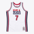 Larry Bird USA Basketball 1992 Authentic Jersey product image 1, provided for visual reference and product detail review