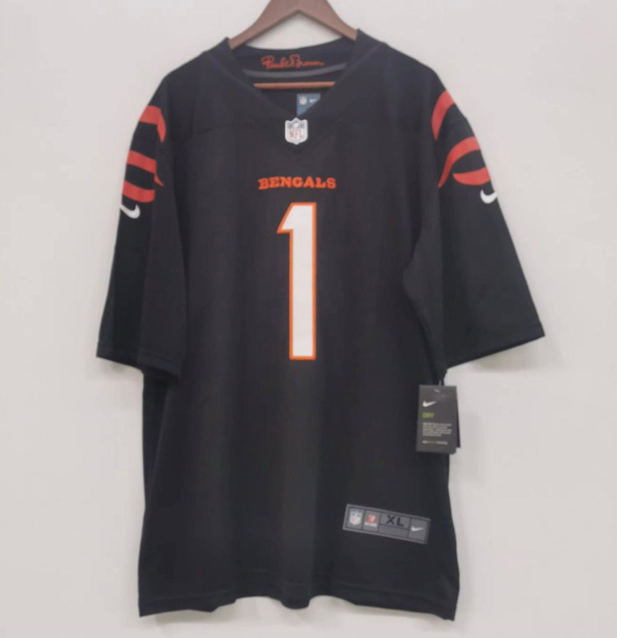 Ja’Marr Chase Cincinnati Bengals Jersey Black Nike product image 2