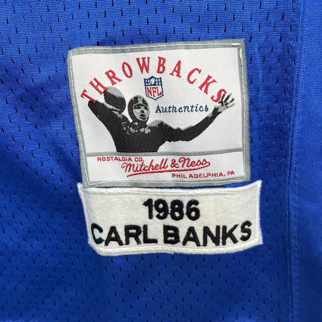 Carl Banks 1986 New York Giants Official NFL Mitchell & product image 3