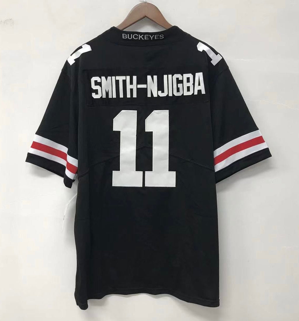 Jaxon Smith-Njigba Ohio State Buckeyes jersey black with product image 2
