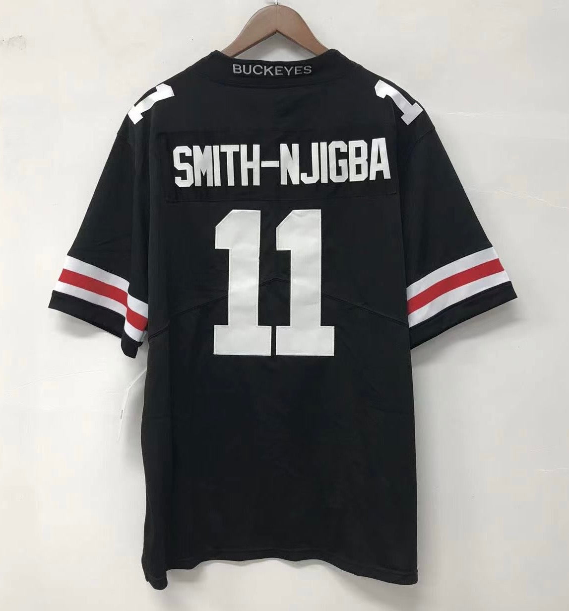 Jaxon Smith-Njigba Ohio State Buckeyes jersey black with product image 2