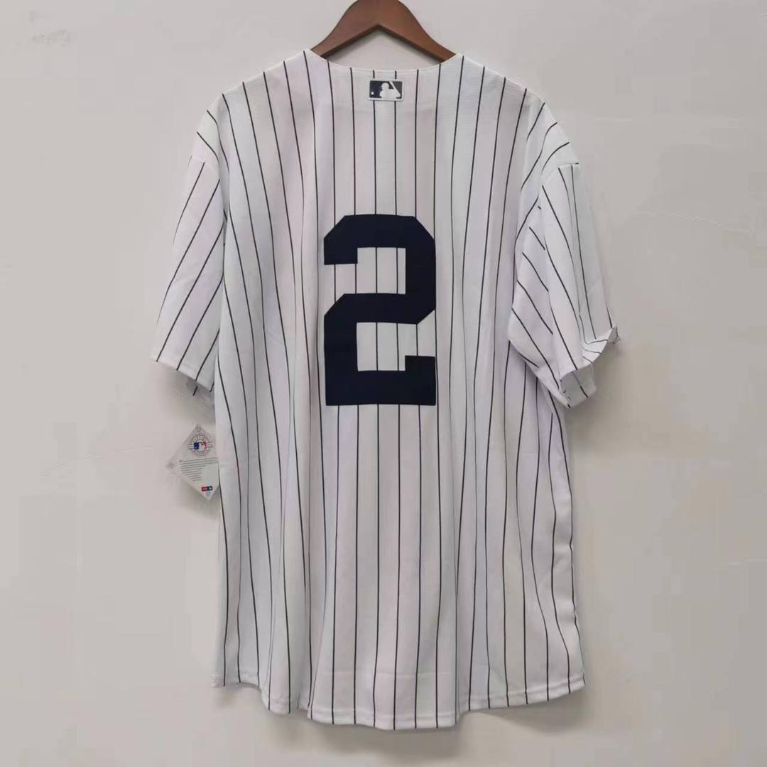 Derek Jeter New York Yankees Jersey white no name product image 1