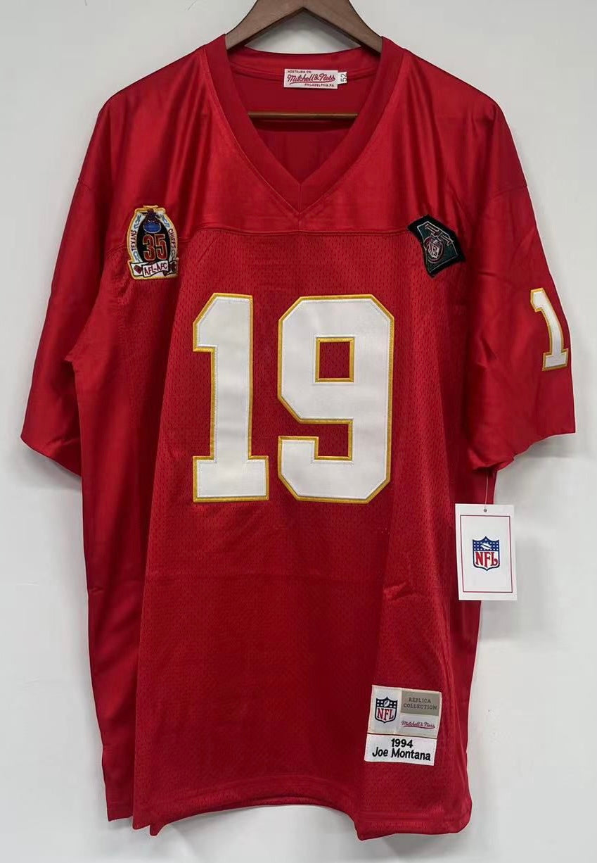 Joe Montana Kansas City Chiefs Official NFL Mitchell & Ness product image 6