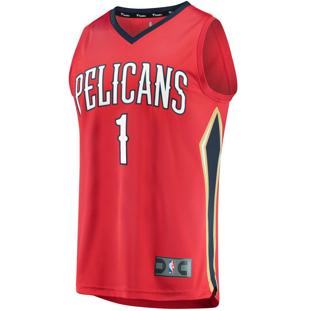 New Orleans Pelicans Zion Williamson Fanatics Replica Fast product image 8