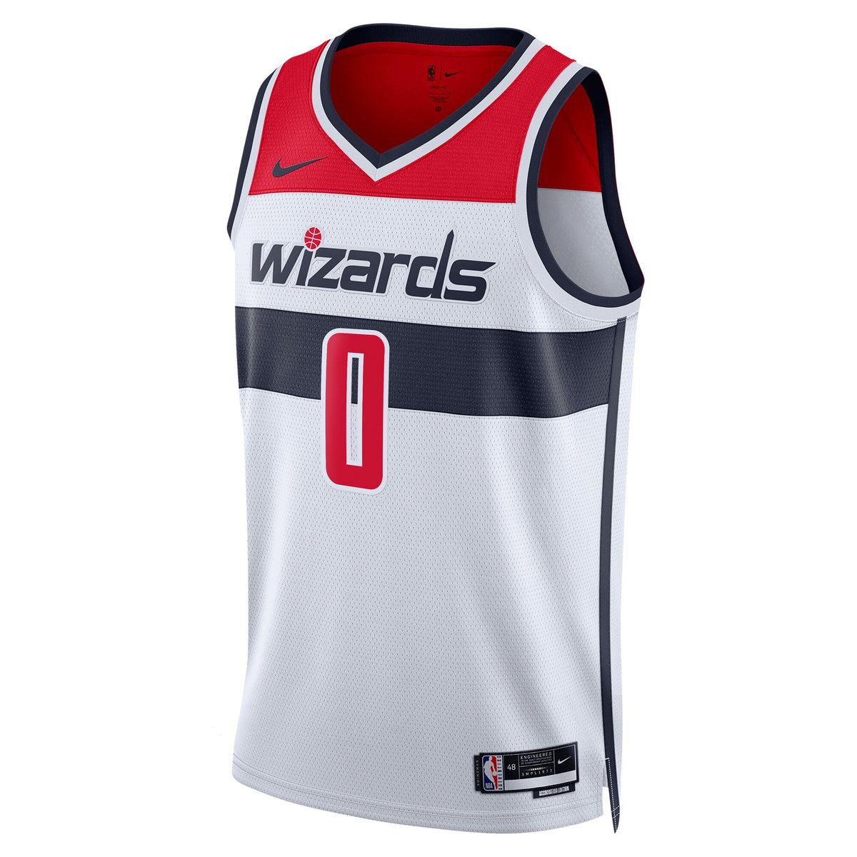 Bilal Coulibaly Washington Wizards Association Edition Swingman Jersey - White - Unisex product image 3, provided for visual