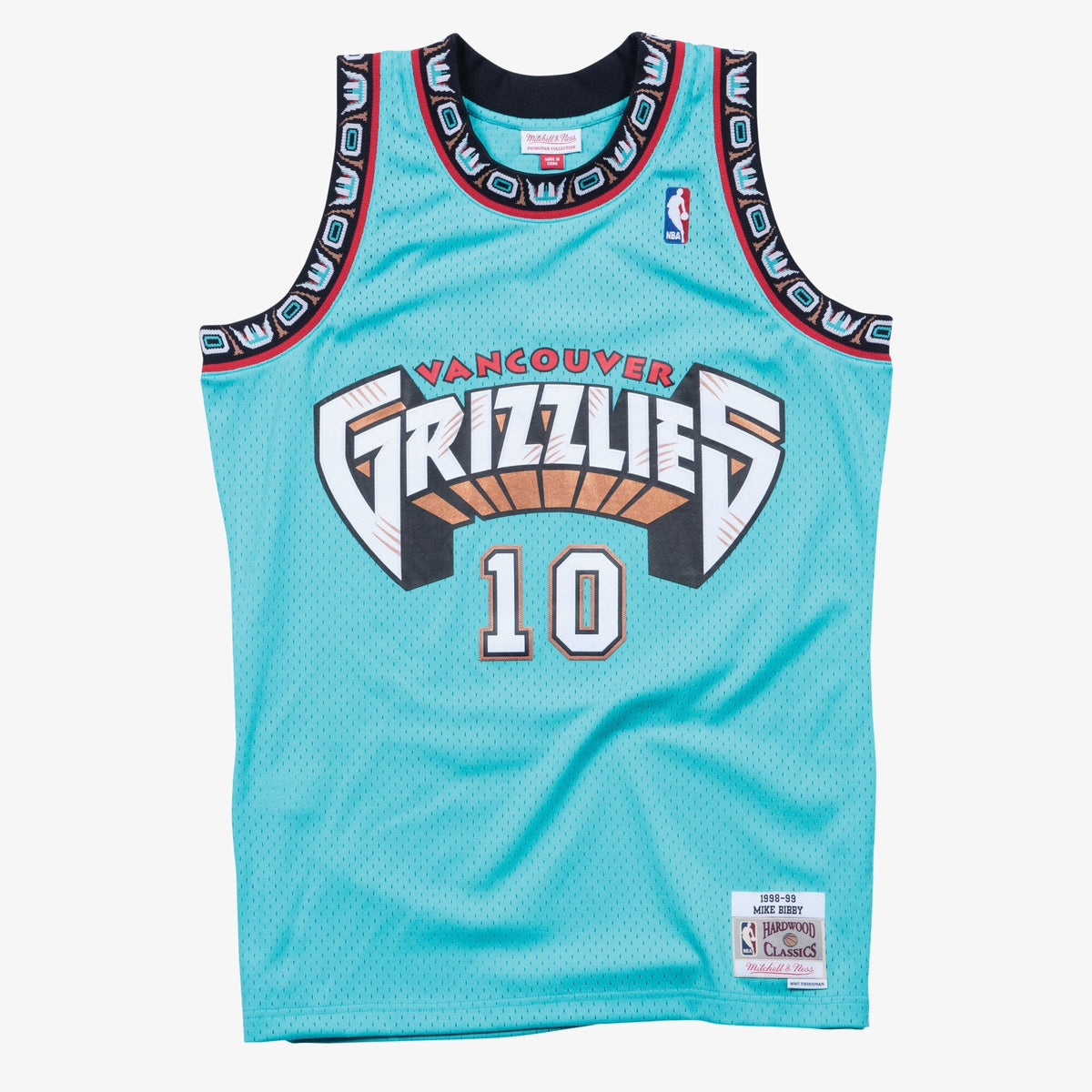 Mike Bibby Vancouver Grizzlies 1998-89 Swingman Jersey product image 1, provided for visual reference and product detail