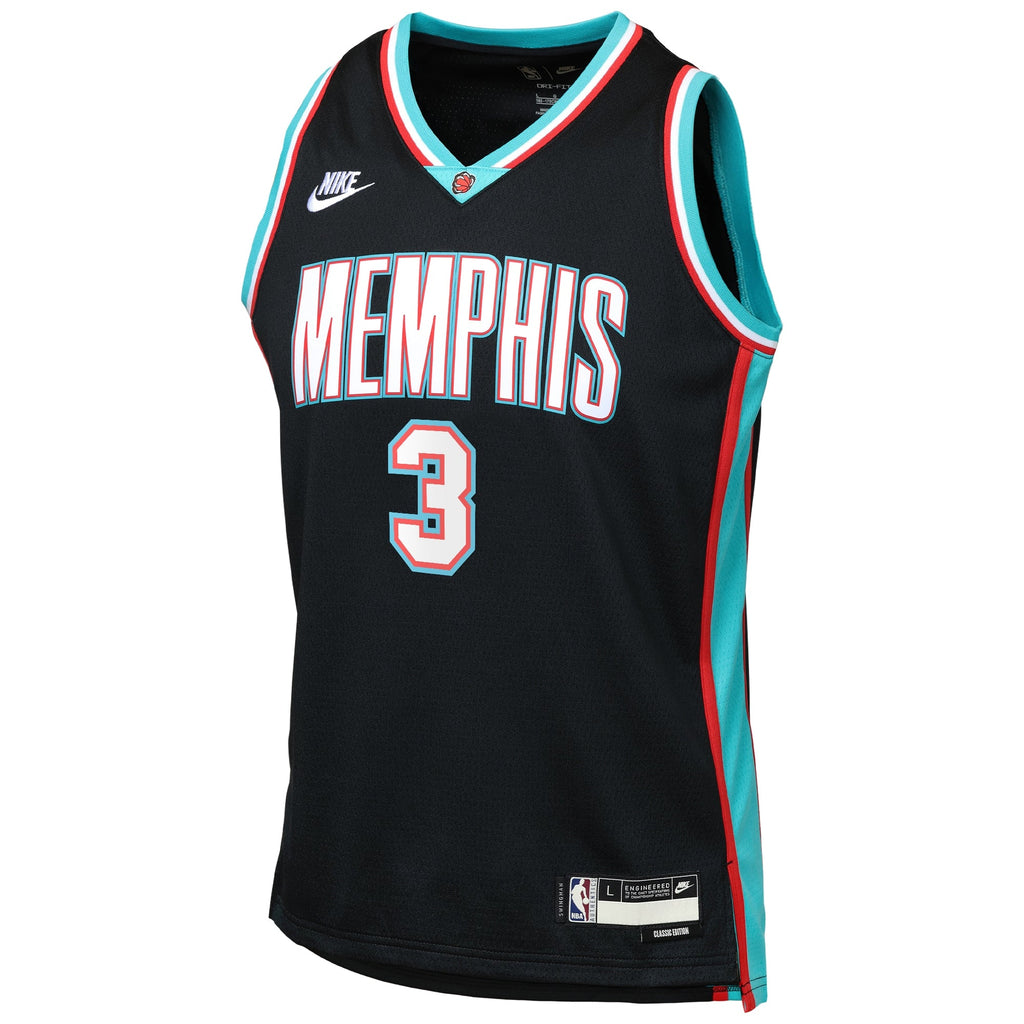 Kentavious Caldwell-Pope Memphis Grizzlies Classic Edition Jersey - Black - Youth product image 3, provided for visual
