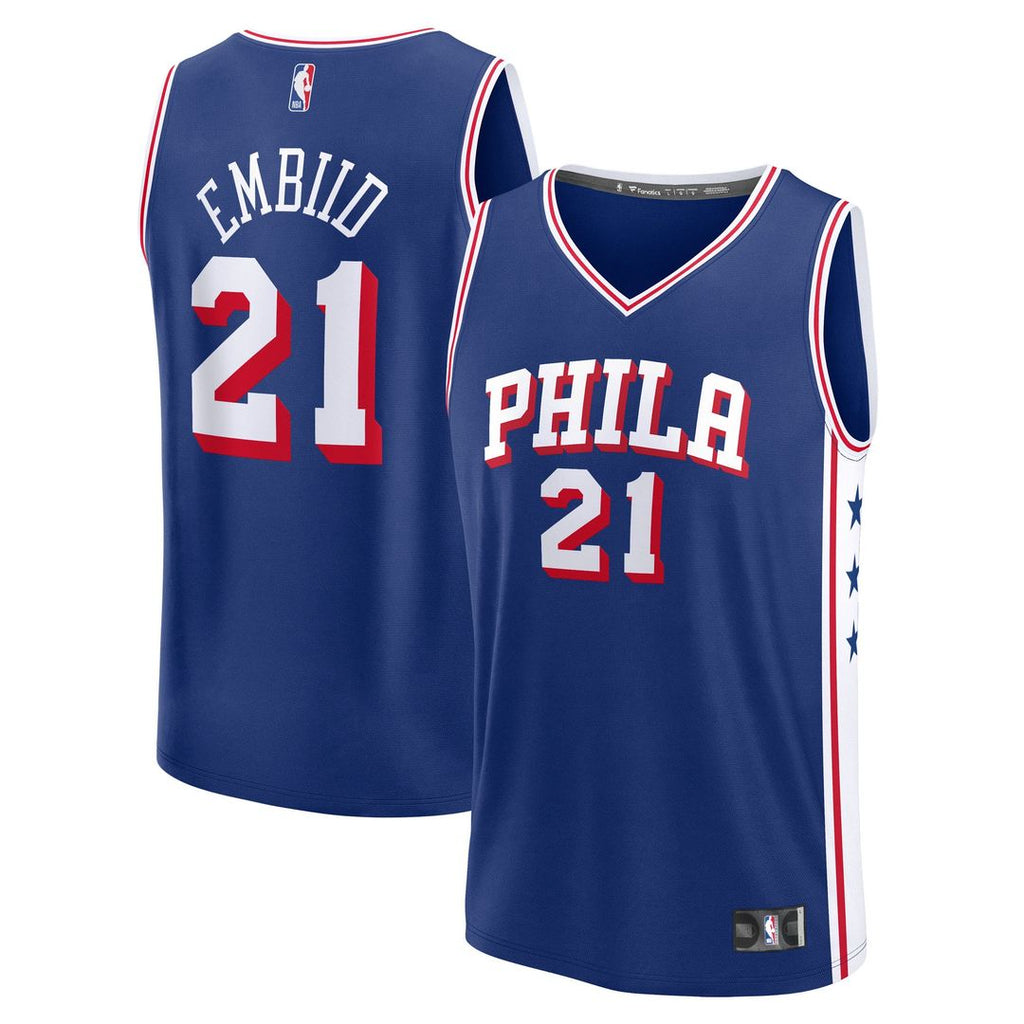 Philadelphia 76ers Joel Embiid Fanatics Fast Break Replica product image 1