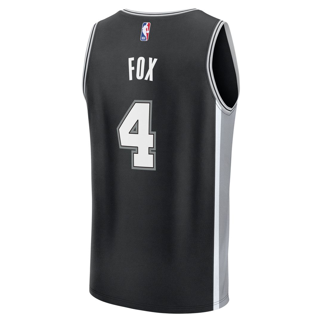 San Antonio Spurs De'Aaron Fox Fanatics Fast Break Replica product image 3