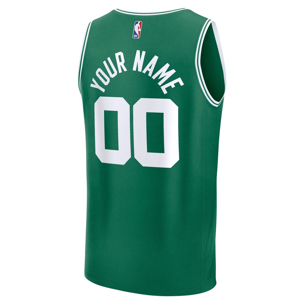 Boston Celtics Fanatics Fast Break Custom Jersey - Icon product image 3