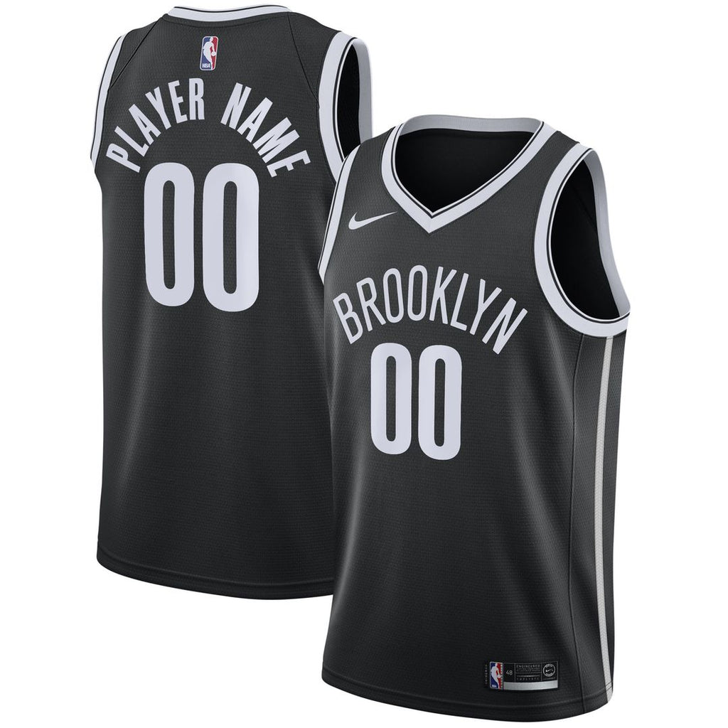 Brooklyn Nets Nike 2020/21 Swingman Custom Jersey - Icon product image 1