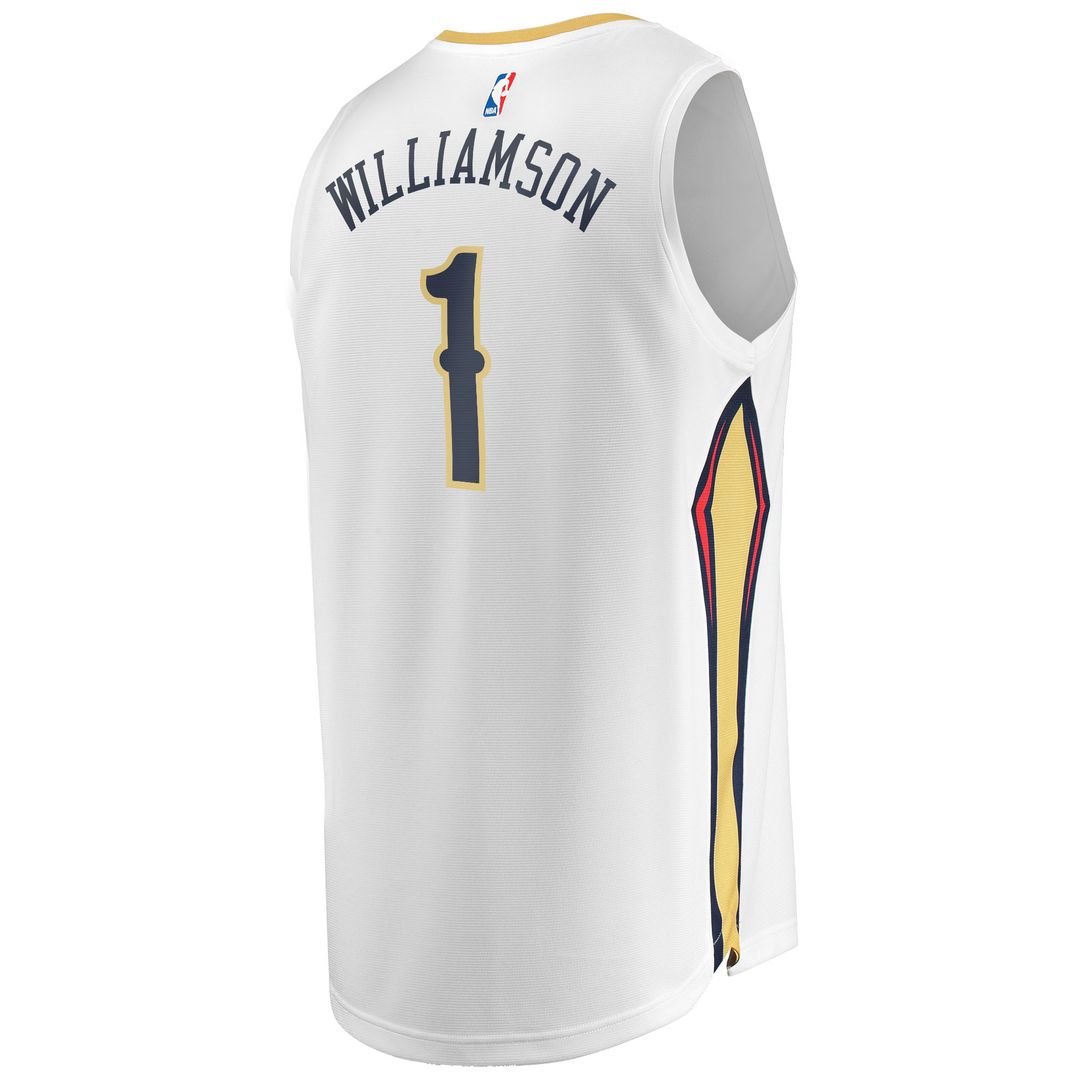 New Orleans Pelicans Zion Williamson Fanatics Replica Fast product image 3