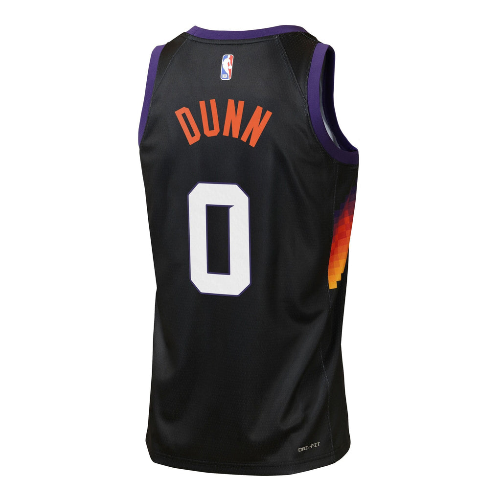 Ryan Dunn Phoenix Suns 2025/26 City Edition Swingman Jersey - Black - Youth product image 4, provided for visual reference