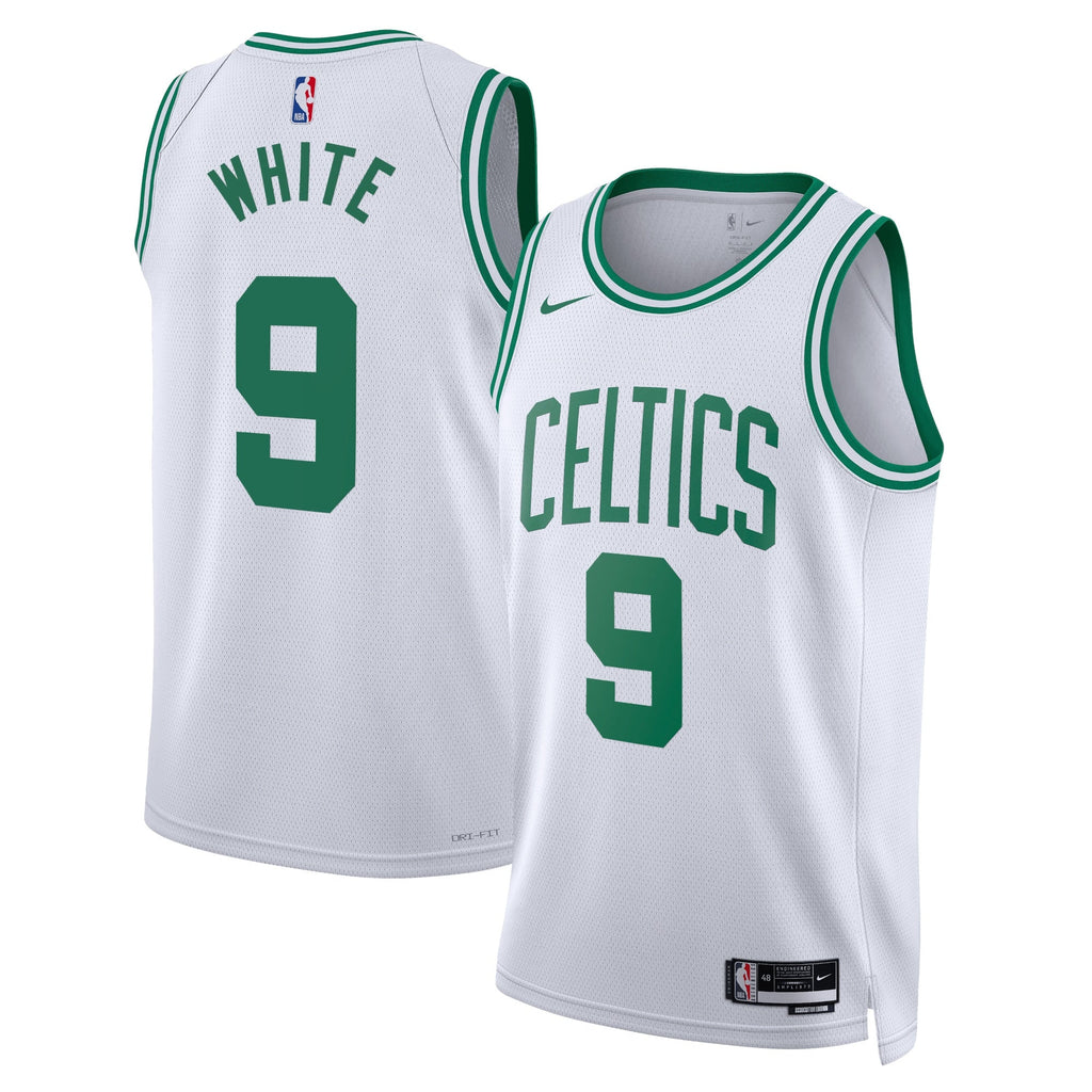 Derrick White Boston Celtics Association Edition Swingman Jersey - White - Unisex product image 1, provided for visual
