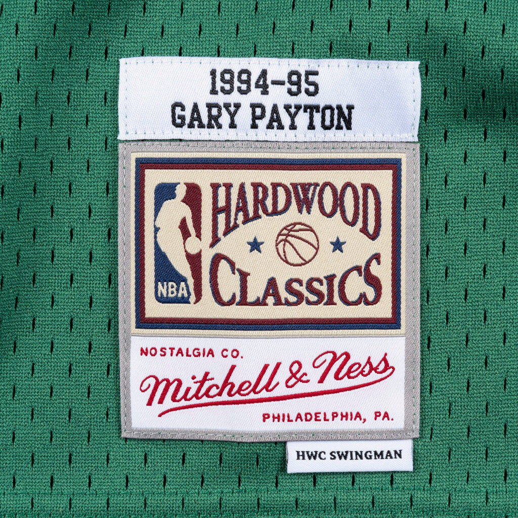 Gary Payton Seattle Supersonics 1994 Swingman Road Jersey product image 4, provided for visual reference and product detail
