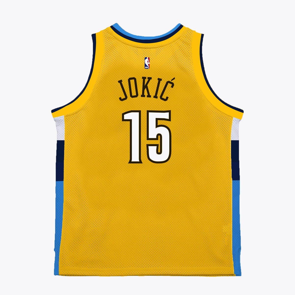 Nikola Jokić Denver Nuggets 2017 Swingman Jersey product image 3, provided for visual reference and product detail review
