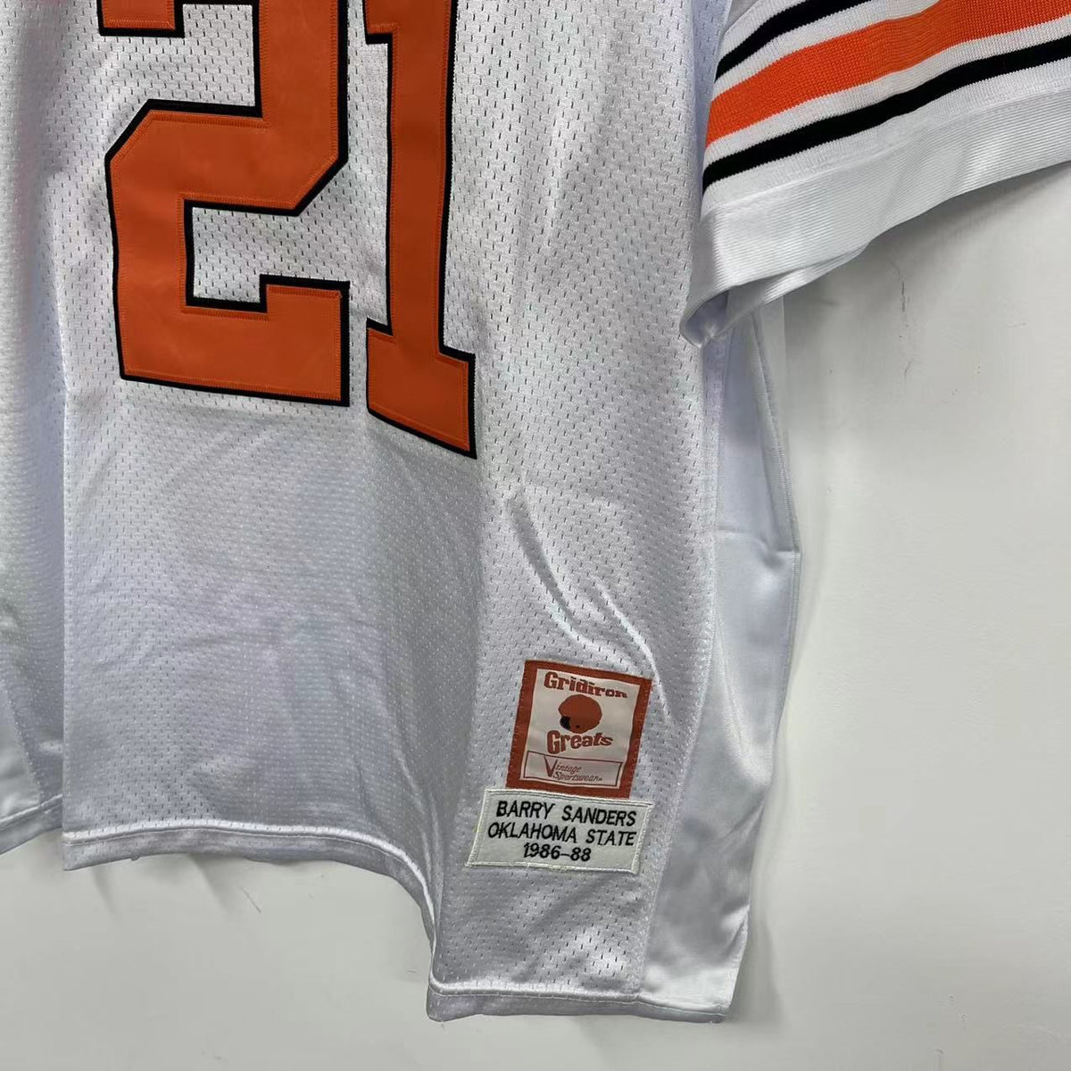 Barry Sanders Oklahoma State Official NCAA Gridiron Greats product image 4